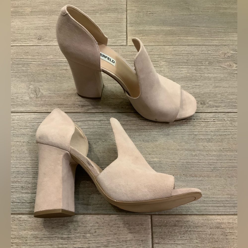 KARL LAGERFELD RIAN block heel